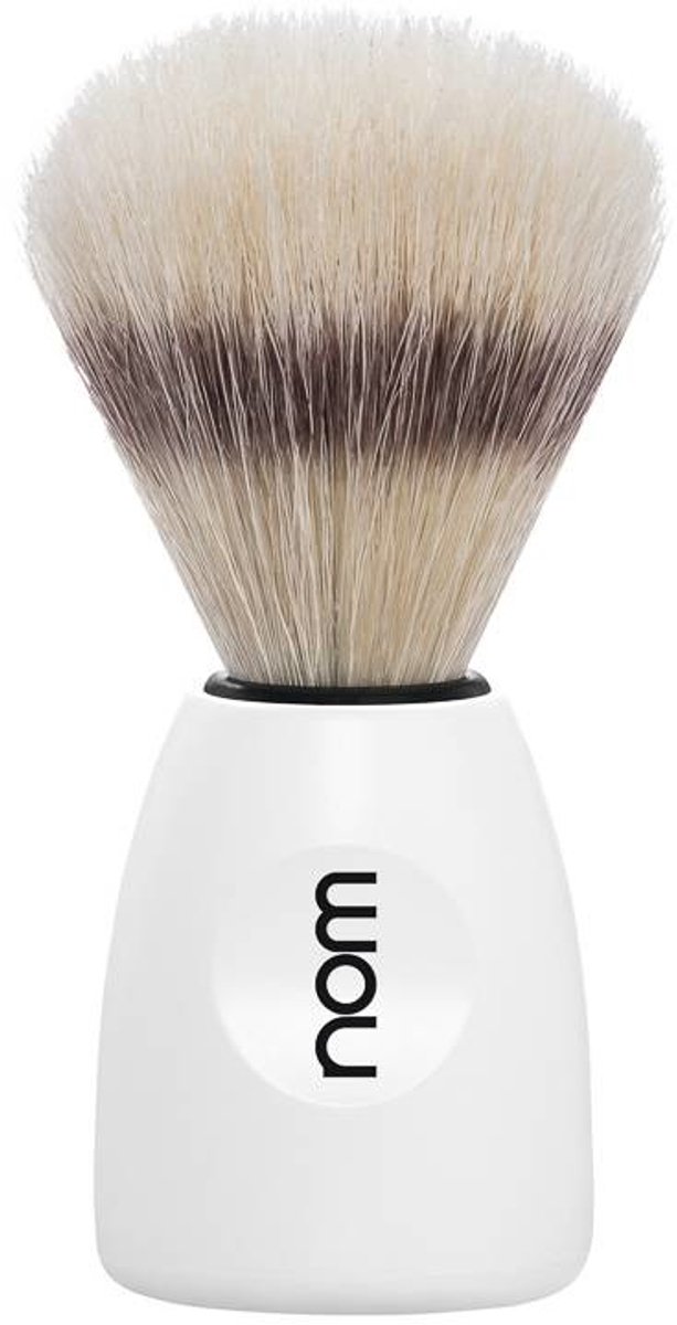 Nom -Scheerkwast varkenshaar -Wit -LASSE41WH