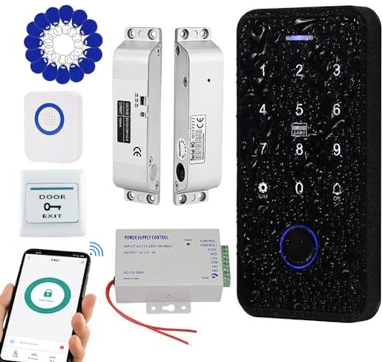 QTTYELOK WiFi Tuya Gate Control Kit Système de Sécurité à Domicile