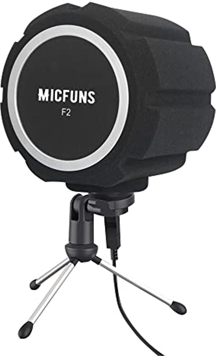 Professionele Microfoon Popfilter voor Opnamestudios - Akoestisch Geluidsabsorberend Schuim
