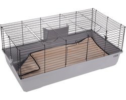 Hamster bodembedekking – hamsterkooi – Flamingo Deken Riley Taupe – 140x70x0,4 cm – wasbaar bodemdeken – stofvrij & absorberend – herbruikbaar – hygiënisch & comfortabel voor knaagdieren