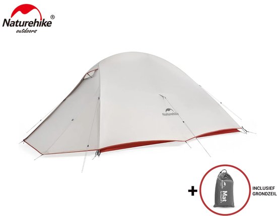 Naturehike® Cloud Up 2 PRO - 2 persoons tent - Ultra Lichtgewicht tent - Incl. grondzeil - 20D 2000MM - Outdoor - Waterdicht - Hiking & Wandelen van Merkloos — afbeelding 2