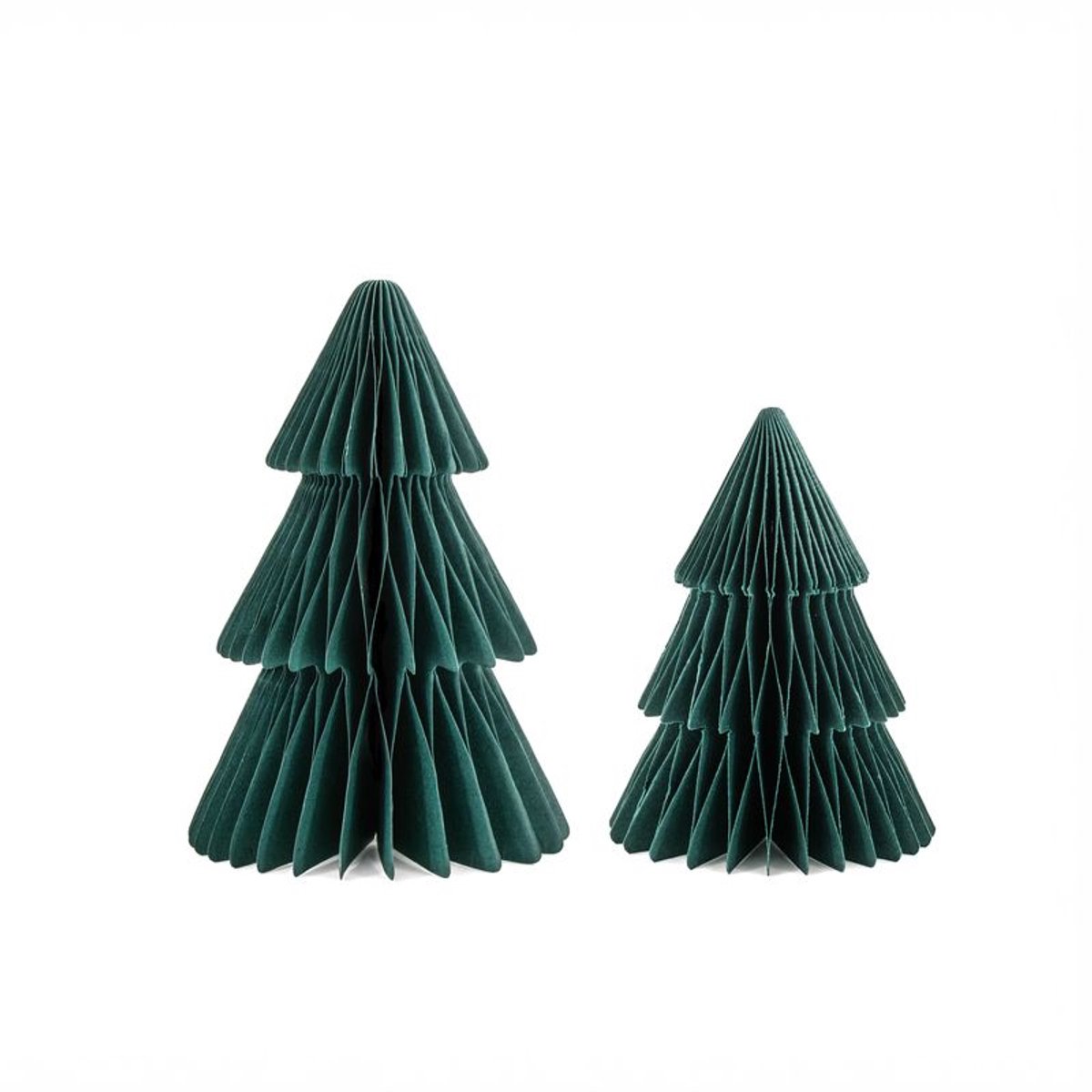 Kersthanger Honeycomb Kerstboom Groen - Sass & Belle