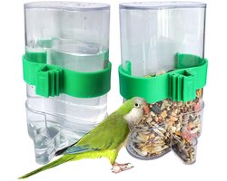Automatic Water Dispenser Feeder for Birds - Drinkfles voor Parakeets - Parrots en Vogels