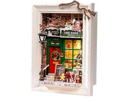 Robotime Santa's Toy Shop - Rolife - DP006 - Kerst - Bouwpakket - Knutselen - Cadeautip