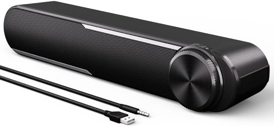 DailySupplies® Soundbar PC Plug & Play Speaker 10W - DailySupplies® - €59,95