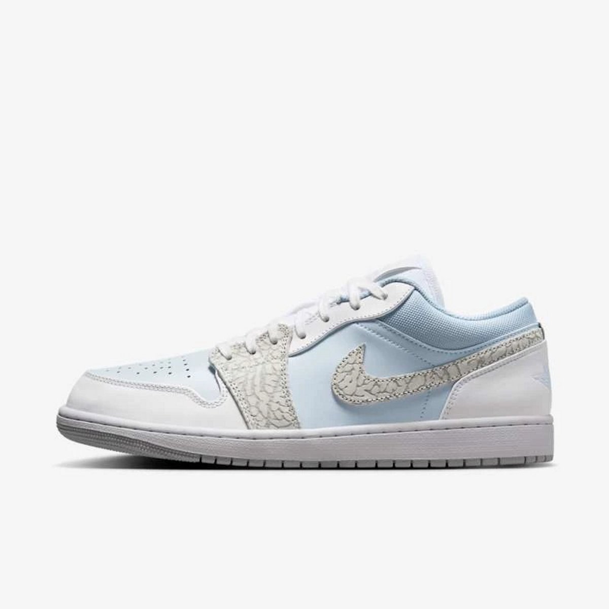 Nike Jordan 1 Low Elephant Sneakers Unisex Grijs