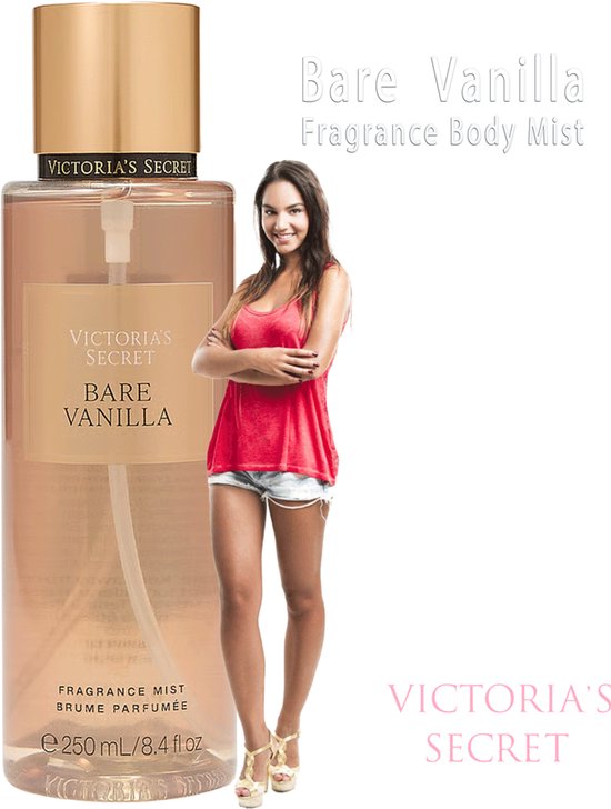 Victoria's Secret Bare Vanilla Fragrance Mist Met VS Geschenktasje
