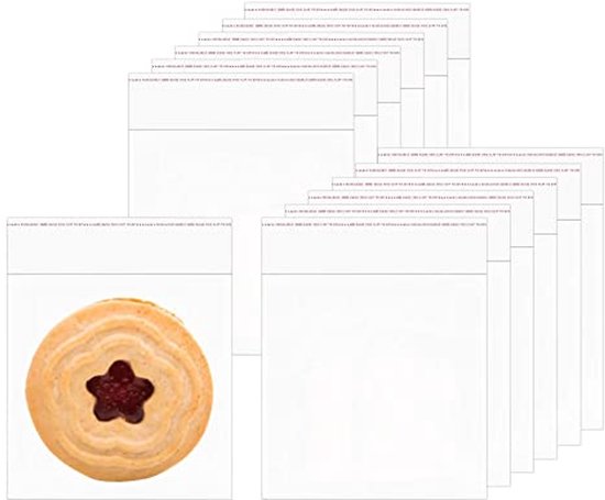 MONOUSO - Plastic Zak met Zelfklevende Flap Cellofaan 7x10cm G-160 (100 Stuks