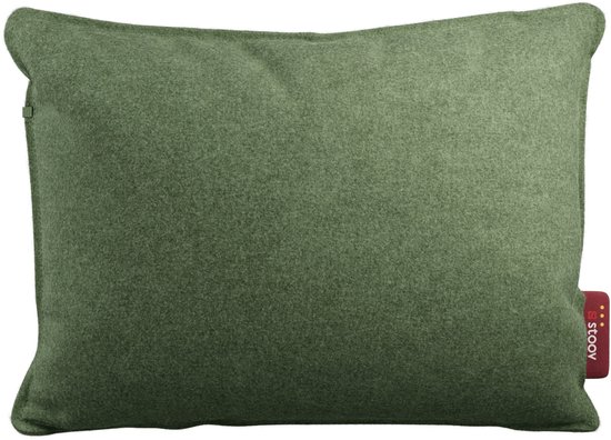 Stoov Warmtekussen | Ploov³ Mid Green | Duurzaam & Draadloos | Infrarood warmtekussen | 45x60 cm | Flex 33Wh batterij