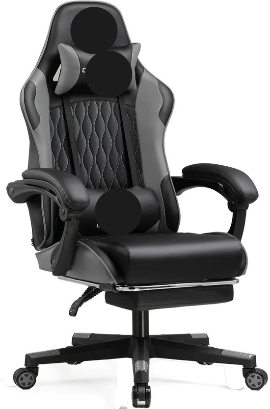 FurnitureR Gamingstoel voor kinderen, bureaustoel, gamingstoel