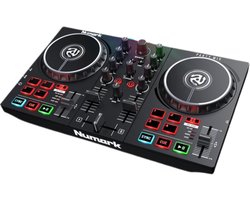 Numark Party Mix II - DJ-controller / DJ-set voor beginners met ingebouwde DJ-verlichting en DJ-mixer voor Serato DJ Lite