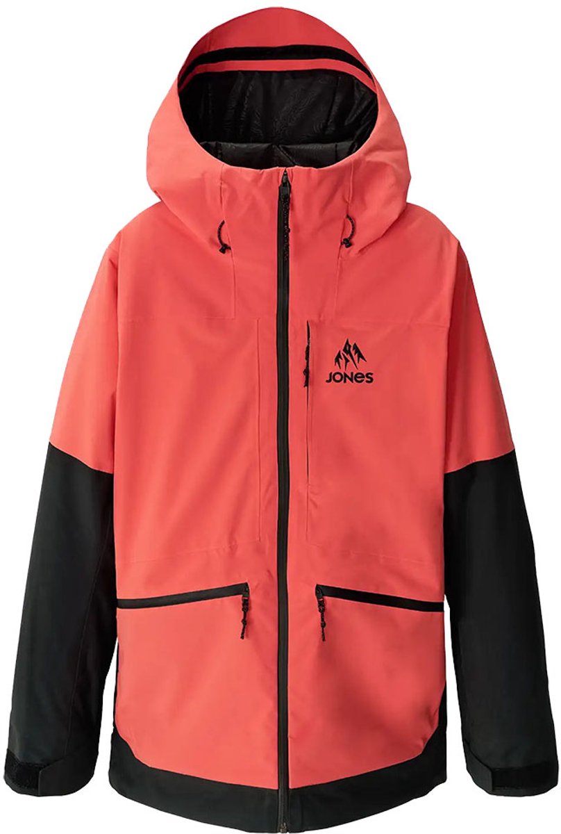 Jones Mtn Surf Recycled Jas Oranje S Vrouw