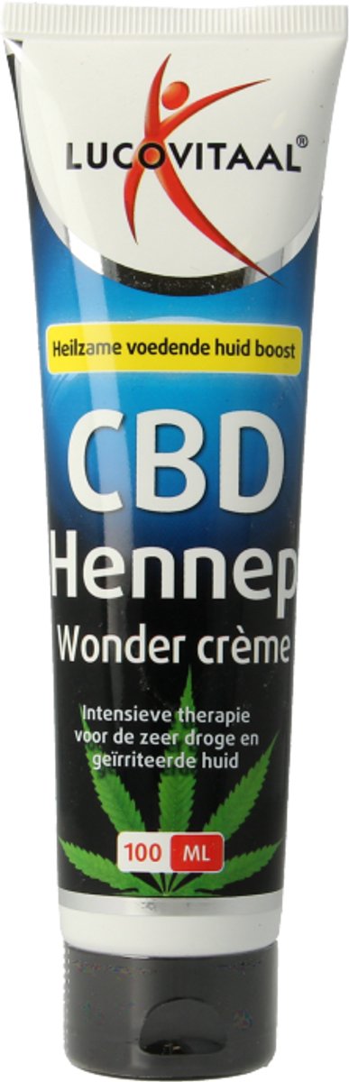 Lucovitaal - Hennep CBD Huidwonder Crème - Bodycrème