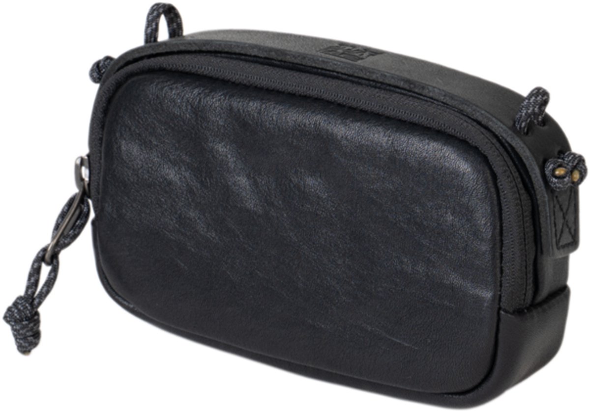 Wotancraft Portable Camera Pouch - maat S - zwart leer - cameratas