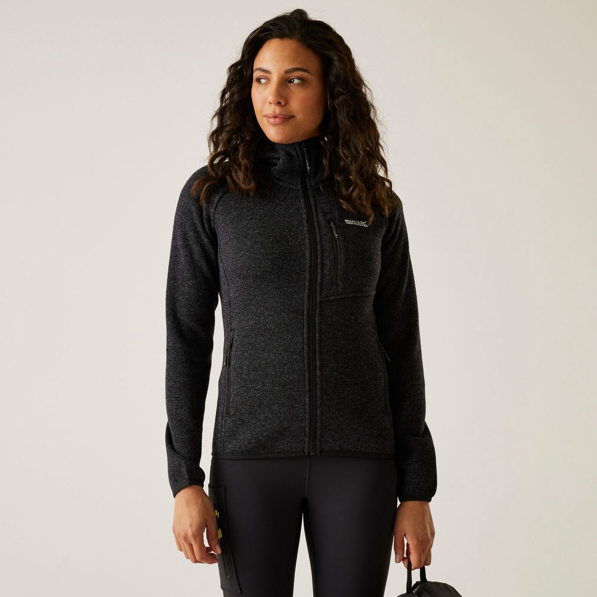 Dames Newhill hoodie Zwart