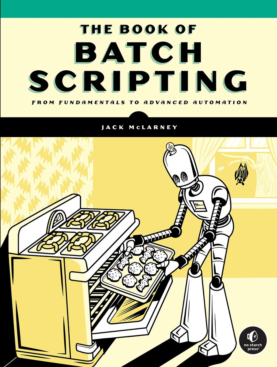 Omslag van The Book of Batch Scripting