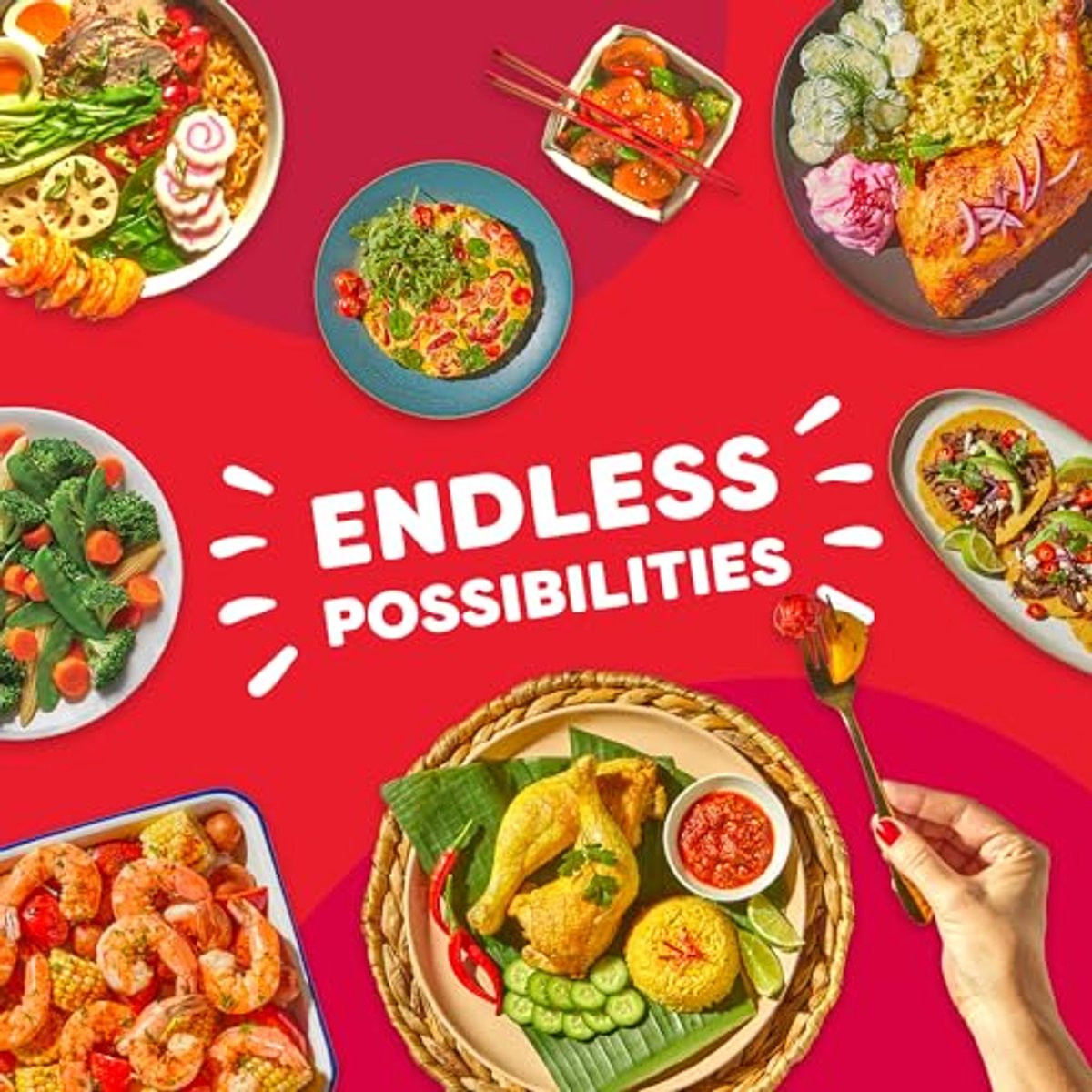 Afbeelding 3 van 10-in-1 Multikoker - 8 QT Snelkoker, Slowcooker, Rijstkoker, Stoomkoker, Sauté, Sous Vide, Yoghurtemaker, Sterilisator en Warmhouder met 800+ Recepten