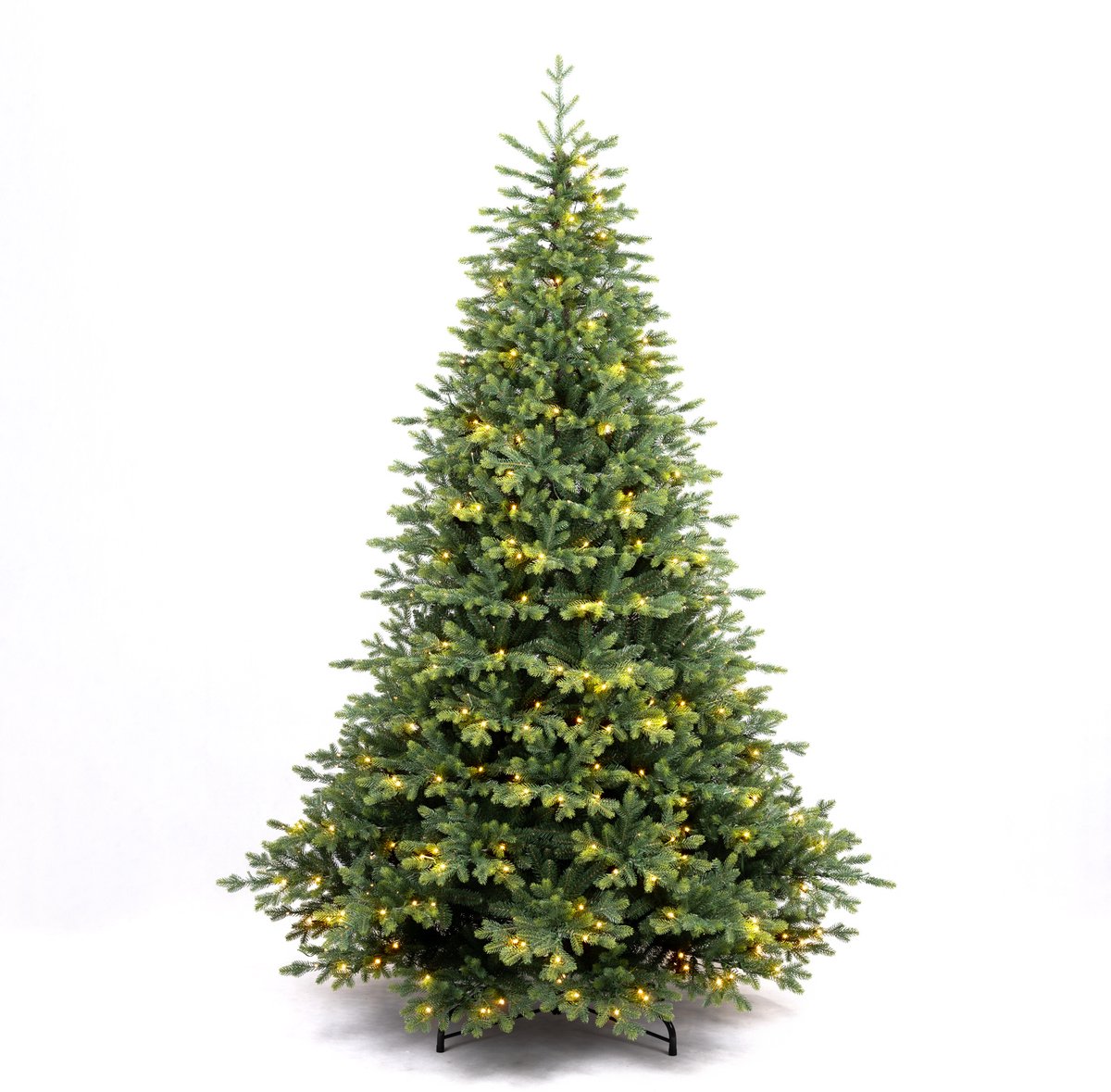 Royal Christmas - Kunstkerstboom met verlichting - Royal Vermont Spruce - 210 cm - PE/PVC - 500 LED-Lampjes