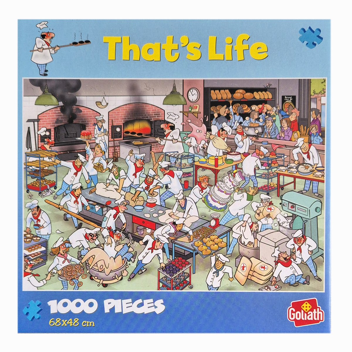 That's Life Goliath Puzzle - Bakkerij 1000 stukjes - 68 x 48 cm