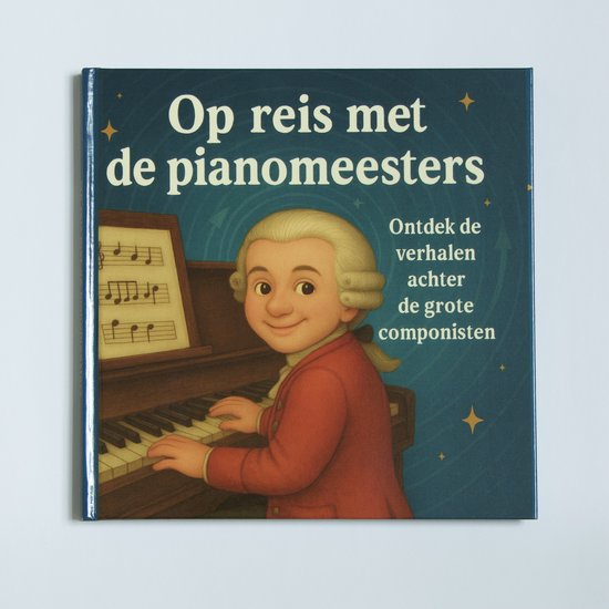 Op reis met de pianomeesters - leesboek over muziek - componisten - geschiedenis - muziekgeschiedenis - met boekenlegger