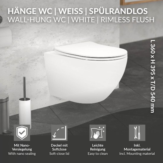 Aquavik Inbouwnis Inbygg 30x60x10 Cm Gunmetal