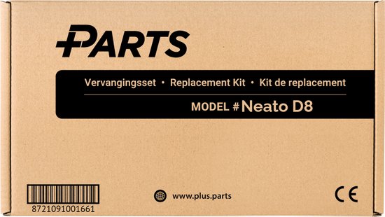 Kit d'entretien Neato D8 de Plus.Parts® adapté à Neato - 9 pièces !