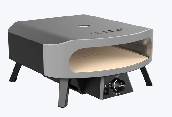 Cozze® Klassieke Pizza oven 17” op Gas - Inclusief Gratis Pizzaset - Met Pizzasteen & Voordeur - Gas Pizza Oven voor Buiten - Tot 500°C - Voor Pizza’s tot 42 cm - Outdoor Pizzaoven — afbeelding 2