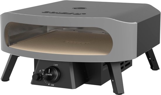 Cozze® Klassieke Pizza oven 17” op Gas - Inclusief Gratis Pizzaset - Met Pizzasteen & Voordeur - Gas Pizza Oven voor Buiten - Tot 500°C - Voor Pizza’s tot 42 cm - Outdoor Pizzaoven — afbeelding 5