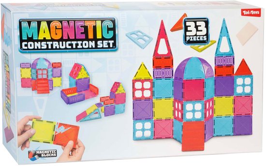 Bouwset Magneetpanelen, 33dlg.