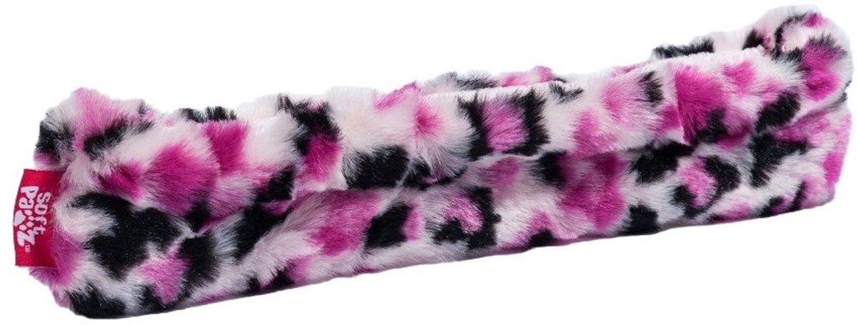 Guardog - Schaatshoes Ijshockey/kunst Fuzzies - Roze Luipaard