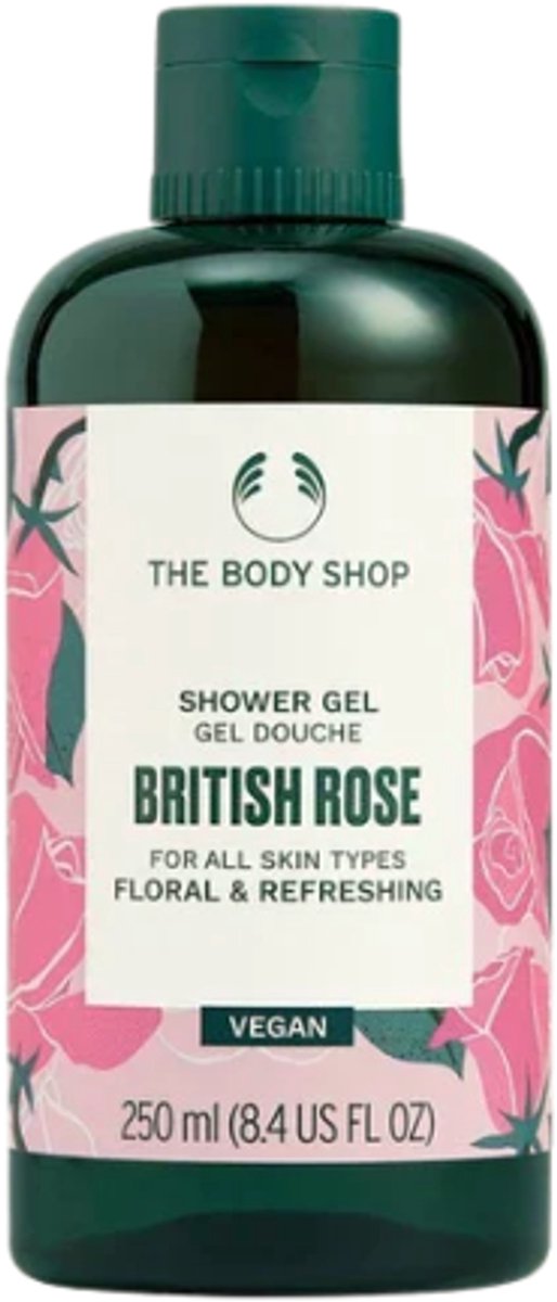 The Body Shop British Rose Shower Gel - 250ml