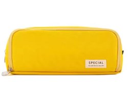 Scoby - School Etui - Luxe Etui - Pennenzak - Pencil Case - Geel
