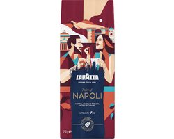 Lavazza Tales of Napoli Koffiebonen - 6 x 250 gram - Koffie Blend van Robusta en Arabica Bonen - Intensiteit 9/10