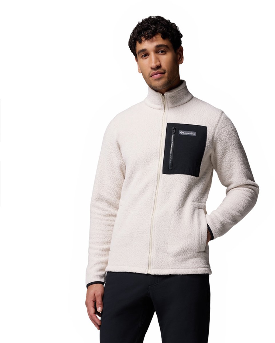 Columbia Jasper Ridge™ Pebbled Fleece Met Volledige Rits Man Zwart