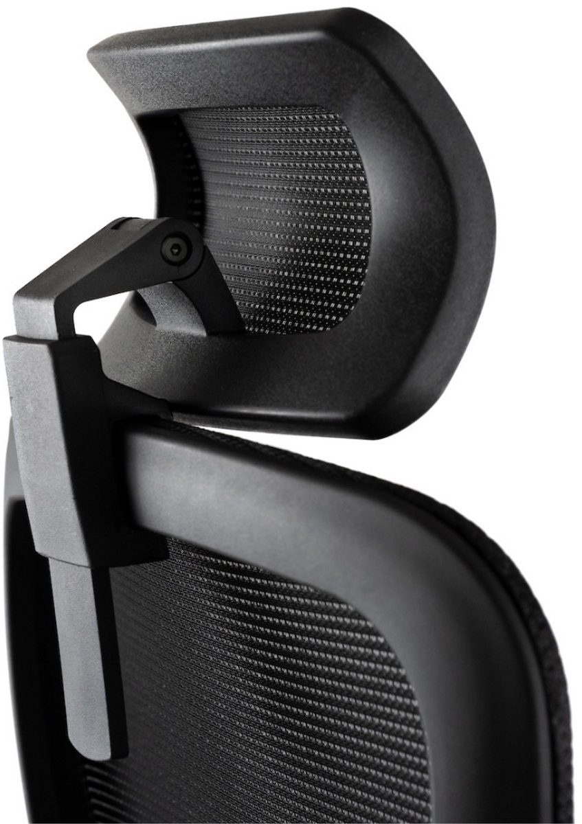 Opulenze Vento One Ergonomische Bureaustoel Zwart Mesh & - afbeelding 3