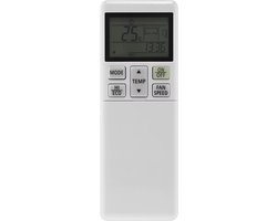 Ibley Airco Afstandsbediening - Geschikt voor Mitsubishi - RLA502A700B - Direct Gebruiksklaar