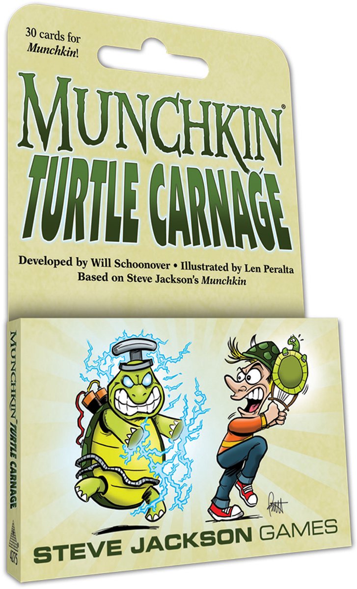 Munchkin: Turtle Carnage - Uitbreiding - Engelstalig - Steve Jackson Games
