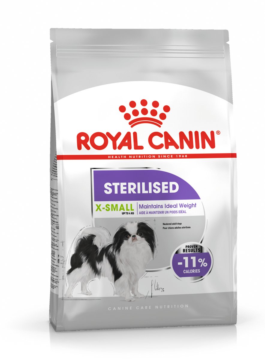 Royal Canin X-Small Sterilised hondenvoer 2 x 1,5 kg