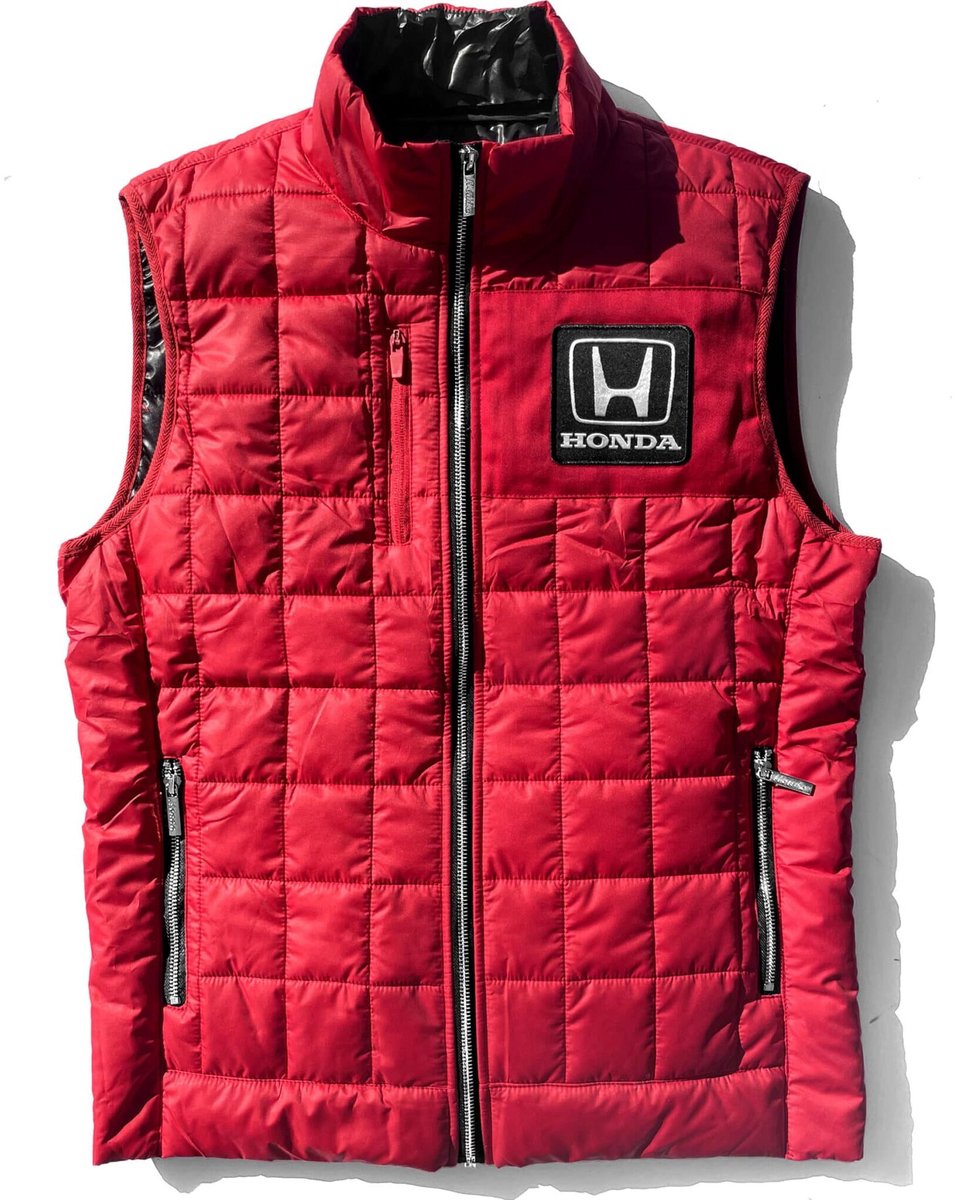 Honda Vintage F1 Bodywarmer Rood, maat XS - 1989 HGPRT Vest - Racing lifestyle