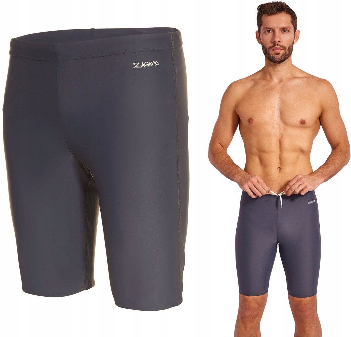 ZAGANO - Zwembroek heren - Maat S - Sneldrogende - Sport zwemshort - Strandshort heren