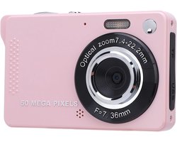 1080P HD digitale camera 2,8 inch 50MP anti-shake 16x zoom video-opname oplaadbare selfiecamera voor studenten (32 GB)