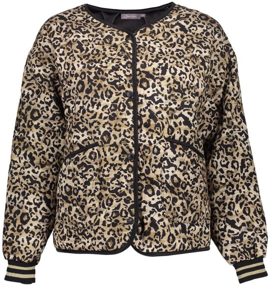 Mouwloos vest, luipaardprint luipaardprint Pieces | La Redoute