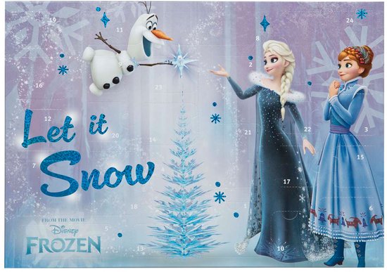 Disney Frozen Adventskalender - Unisex - Cadeau voor Kerstmis