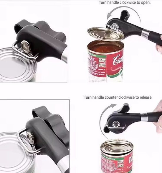 Blikopener - Geen scherpe randen Blikopener - Handmatige