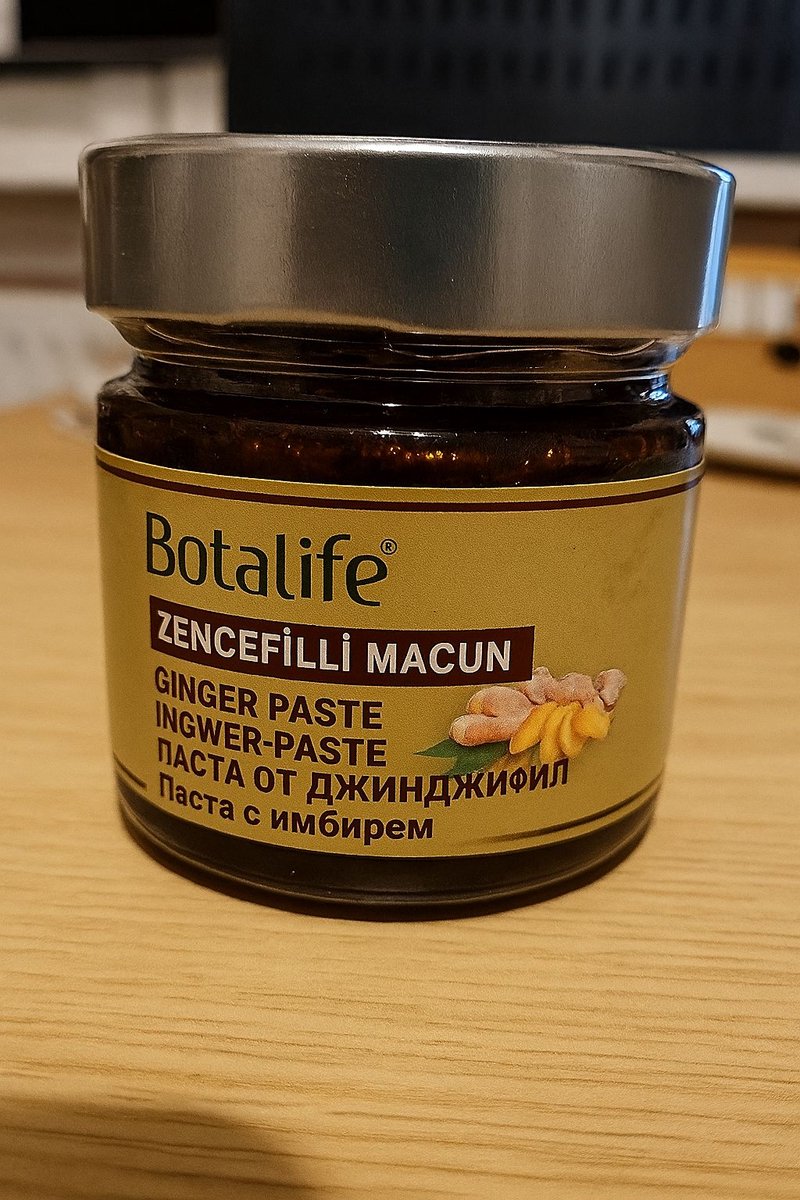 Botalife - Gemberpasta - Gingerpasta - Zencefilli Macun - 195 gr