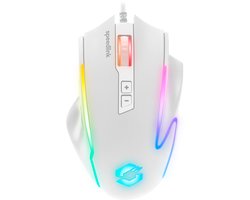 Speedlink DECUS NX – Gaming Muis – 12.800 DPI – 6 Knoppen & 2 DPI Schakelaars – RGB – Wit