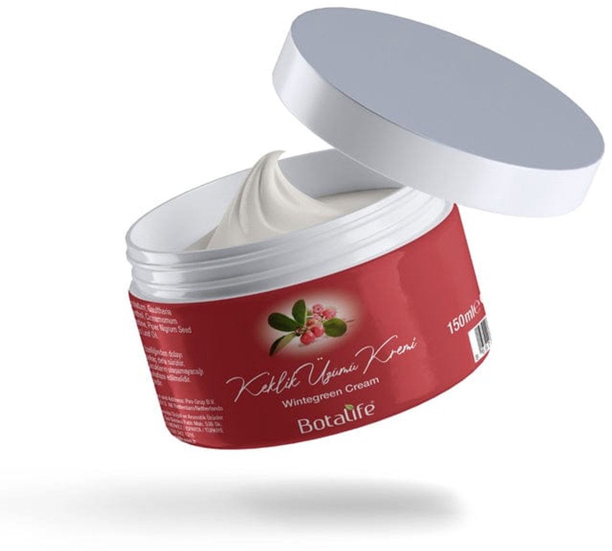 Botalife - Wintergroenecrème - Pijnstillende Crème / Gel -Bij spier en gewrichtspijnen- Wintergreen Cream- Pijnstillende Crème voor spieren- Crème voor pijn- Crème voor pijnlijke spieren - Keklik Üzümü Kremi - 50 ml - Natuurlijk
