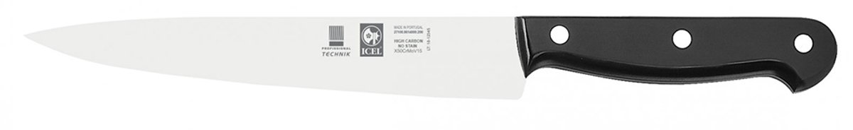 ICEL - Technik Series - Vleesmes - 20cm - RVS