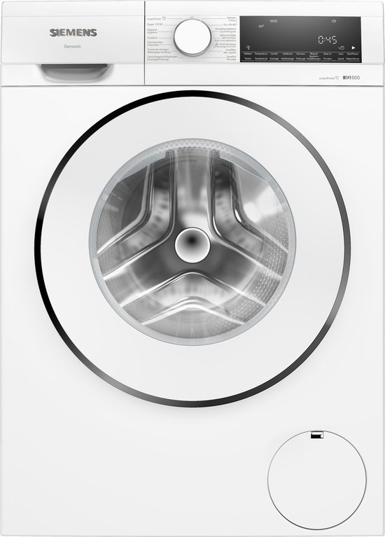 Siemens WG46G2ZEFG - iQ500 - Wasmachine - 9 kg - 1600 rpm - Energielabel A - SmartFinish: vermindert kreukels tot 50% - speedPack L: verkort wasprogramma’s tot 15 of 30 minuten