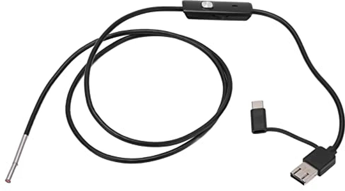 3.9 mm Endoscope Inspection Camera with Phone Hook for Car Industry 1 m